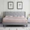 Harper Bright Solid Wood Full Daybed Frame No Box Spring White 4