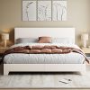 Rolanstar Twin Bed Frame with Storage Headboard and LED Lights 3