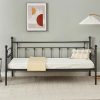GOFLAME Queen Bed Frame with Storage Headboard and Charging Station 3