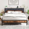 18 Inch Metal Full Size Bed Frame Heavy Duty Noise Free Easy Assembly 4