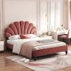Twin LED Bed Frame with Storage Headboard and Charging Station 4