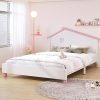 Giantex Twin Metal Bed Frame with Charging Station and Storage Headboard 3