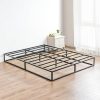 Merax Full Size Upholstered Platform Bed with Hydraulic Storage Beige 4