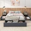 Twin Heart Shaped Metal Bed Frame with Headboard and Footboard 3