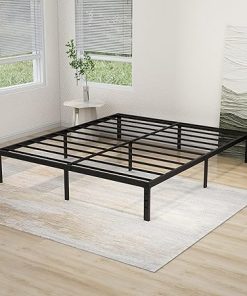California King Platform Bed Frame Heavy Duty Steel Support Easy Assembly 2