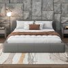 VECELO Queen Bed Frame Metal Platform 14 Inch No Box Spring Needed 4