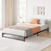 King Size Canopy Bed Frame with Headboard for Kids Teens Adults 4