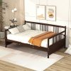 MLILY Twin Metal Platform Bed Frame with Under Bed Storage, Grey 4