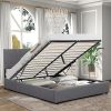 VINGLI 12 Inch Solid Wood Bed Frame Full Size Easy Assemble Modern Design 3