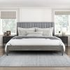 Queen Bed Frame With Headboard and Storage No Box Spring Needed 3