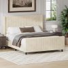 Allewie King Size 14 Inch Metal Platform Bed Frame with Slats Support 3