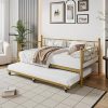King Bed Frame with Headboard and Footboard, 14-Inch Height, Black 3