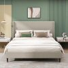 14 Inch Tall Queen Metal Bed Frame with Storage No Box Spring Required 3
