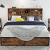 Heavy Duty 14 Inch Black Metal Bed Frame No Box Spring Needed 3
