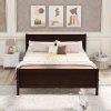 Merax Full Wood Platform Bed Frame with Headboard and Footboard