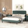 Julyfox Twin Daybed with 2 Drawers Sturdy Pine Wood Gray Finish 4