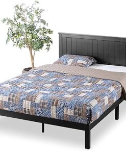 ZINUS Santiago Twin Wood Platform Bed Frame No Box Spring Easy Assembly