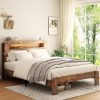 Twin Bunk Beds with Slide and Storage Drawers for Kids in Gray 4