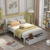 Twin Bed Frame with Drawers Kids Wood Platform Storage Espresso 3 Twin Bed Frame with Drawers Kids Wood Platform Storage Espresso 3