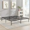 VECELO King Size Platform Bed Frame with Steel Slat Support