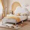 Garvee Twin Metal Daybed with Trundle White Steel Frame Easy Assembly 3