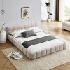 Pink Twin Bed Frame for Girls with Headboard Footboard No Box Spring 4