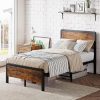 Twin Size Daybed with Storage Drawers for Small Spaces in Ancient Brown 3