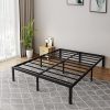 Mantua Premium Silver Platform Bed Base Replaces Box Spring Frame 4