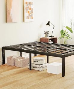 Heavy Duty King Size Bed Frame with Steel Slat Support and Easy Assembly 2